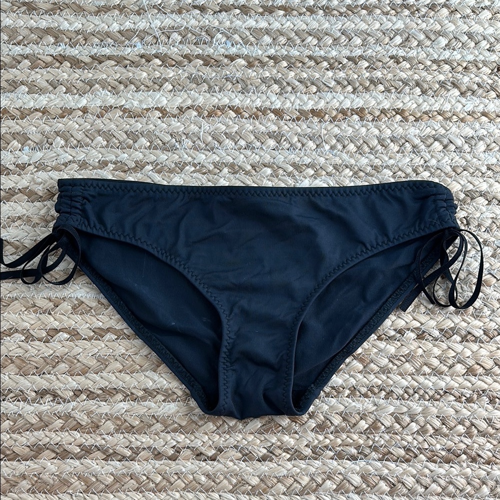Malia Mills Cinch Swim Bottom in Black